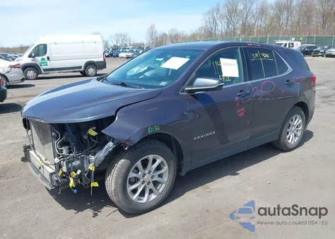 2019 Chevrolet Equinox Lt z USA, uszkodzony, nr VIN 3GNAXUEV8KL246366